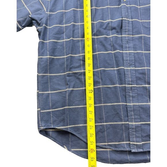 TOMMY HILFIGER BLUE BUTTON UP SHIRT SIZE XL | K1 - Picture 3 of 5